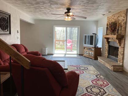 Look inside 1861 Eagles Ridge Way.  Everything you need for a great stay at Hidden Valley!